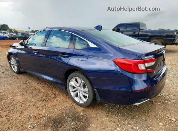 1HGCV1F19LA052702 2020 HONDA ACCORD Синий Задняя левая четверть