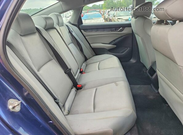 1HGCV1F19LA052702 2020 HONDA ACCORD Синий Вид задних сидений