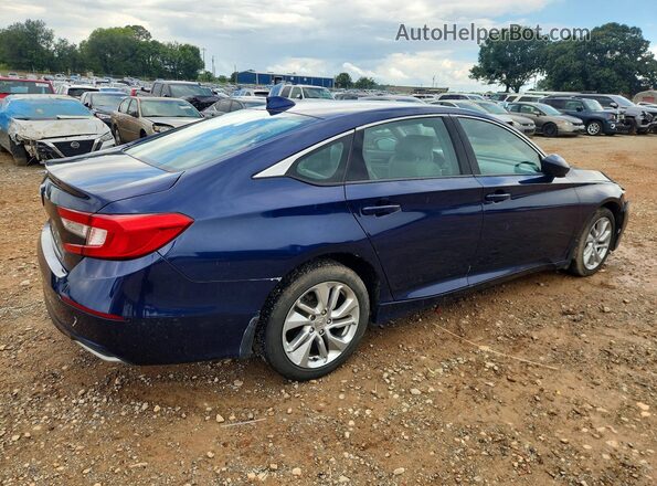 1HGCV1F19LA052702 2020 HONDA ACCORD Синий Задняя правая четверть