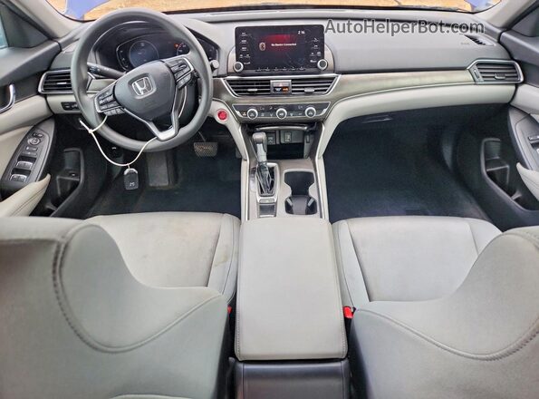1HGCV1F19LA052702 2020 HONDA ACCORD Синий Вид панели приборов