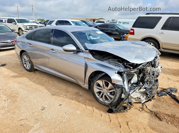 1HGCV1F19LA054532 2020 HONDA ACCORD Серебряный Передняя правая четверть
