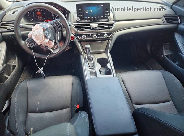 1HGCV1F19LA054532 2020 HONDA ACCORD Серебряный Вид панели приборов