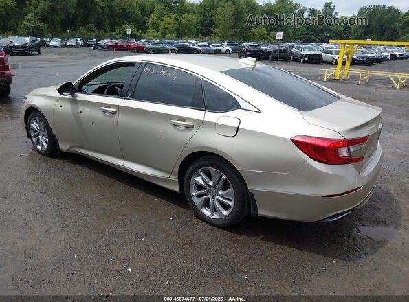1HGCV1F19LA057110 2020 HONDA ACCORD Gold Rear left
