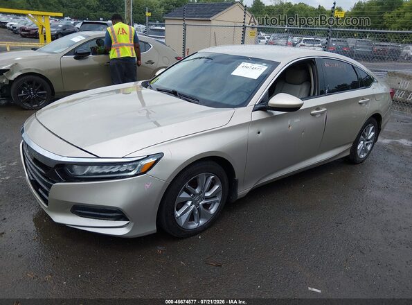 1HGCV1F19LA057110 2020 HONDA ACCORD Gold Front left