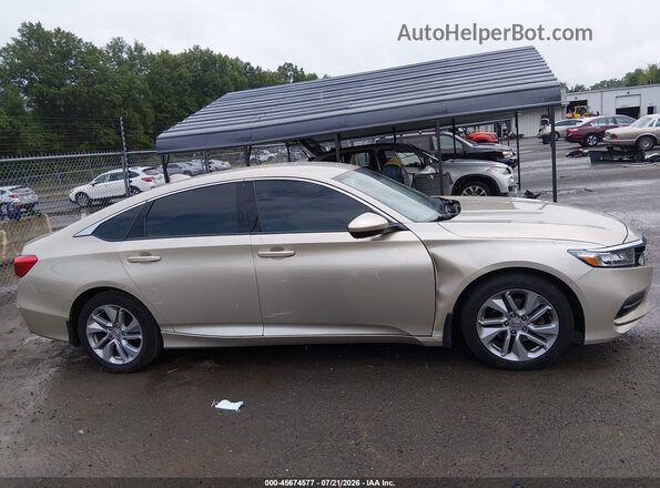 1HGCV1F19LA057110 2020 HONDA ACCORD Gold Rear interior view