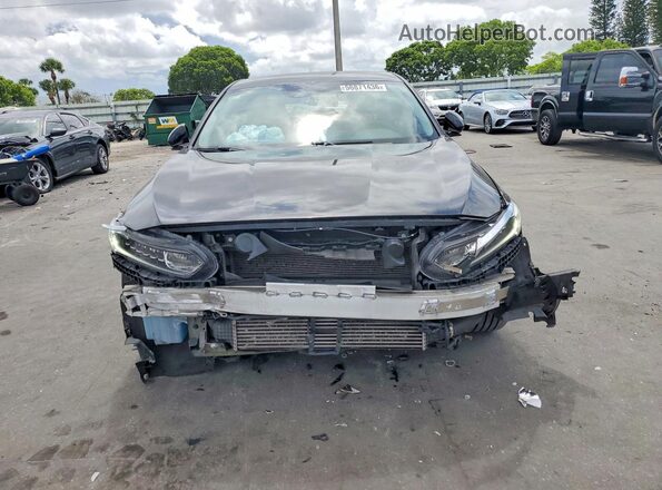 1HGCV1F19LA114633 2020 HONDA ACCORD Black Vista frontal