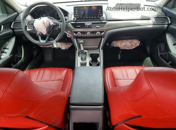 1HGCV1F19LA114633 2020 HONDA ACCORD Black Vista del salpicadero