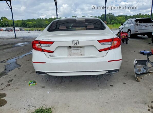 1HGCV1F19LA144862 2020 HONDA ACCORD White Widok z tyłu
