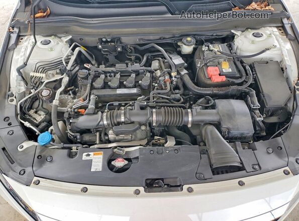 1HGCV1F19LA144862 2020 HONDA ACCORD White Widok wnętrza z tyłu