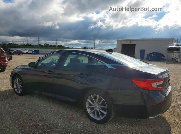 1HGCV1F19MA013125 2021 HONDA ACCORD Черный Задняя левая четверть