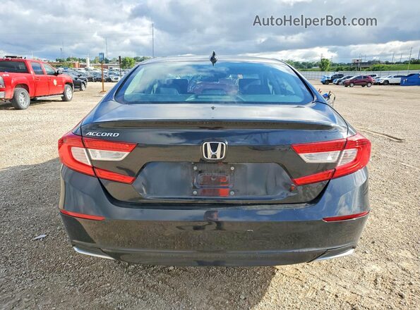1HGCV1F19MA013125 2021 HONDA ACCORD Черный Вид сзади