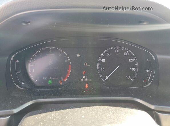 1HGCV1F19MA013125 2021 HONDA ACCORD Черный Вид щитка приборов