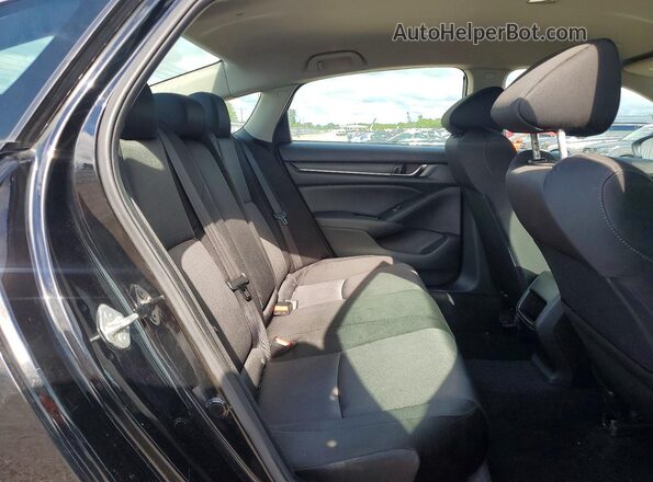 1HGCV1F19MA013125 2021 HONDA ACCORD Черный Вид задних сидений