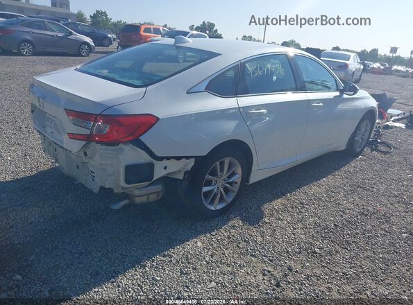 1HGCV1F19MA014291 2021 HONDA ACCORD White უკანა მარჯვენა