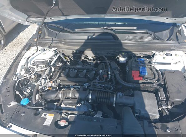 1HGCV1F19MA014291 2021 HONDA ACCORD White უკანა ხედი