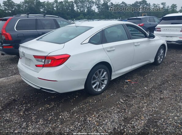 1HGCV1F19MA045265 2021 HONDA ACCORD White Tył prawy