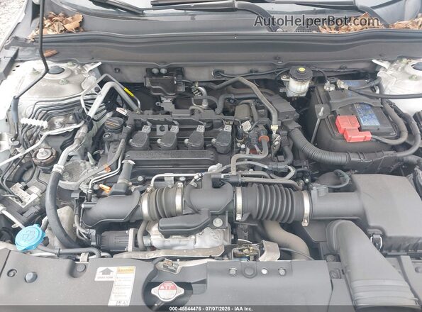 1HGCV1F19MA045265 2021 HONDA ACCORD White Widok z tyłu