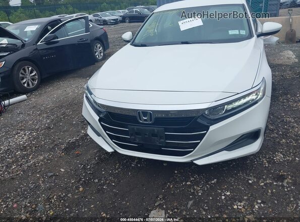 1HGCV1F19MA045265 2021 HONDA ACCORD White Widok zestawu wskaźników