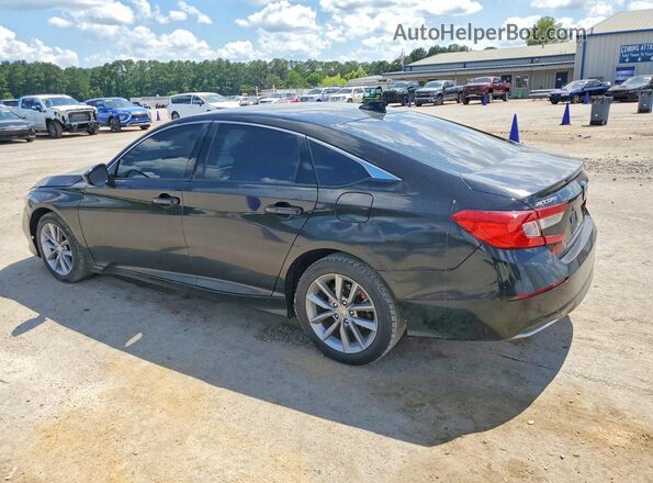 1HGCV1F19MA119316 2021 HONDA ACCORD Black Rear left
