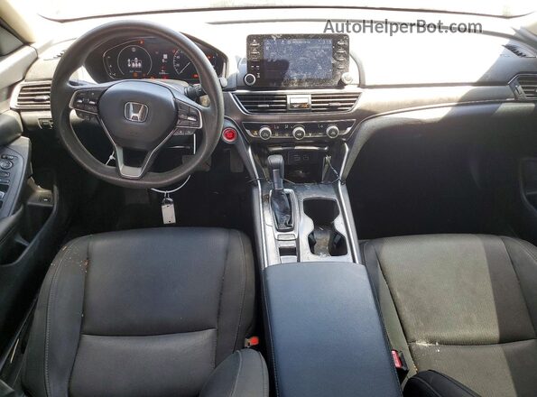 1HGCV1F19MA119316 2021 HONDA ACCORD Black Dashboard view
