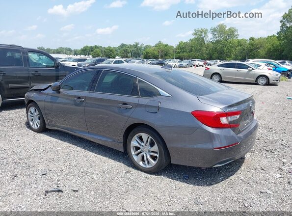 1HGCV1F1XJA061115 2018 HONDA ACCORD Gray Tył lewy