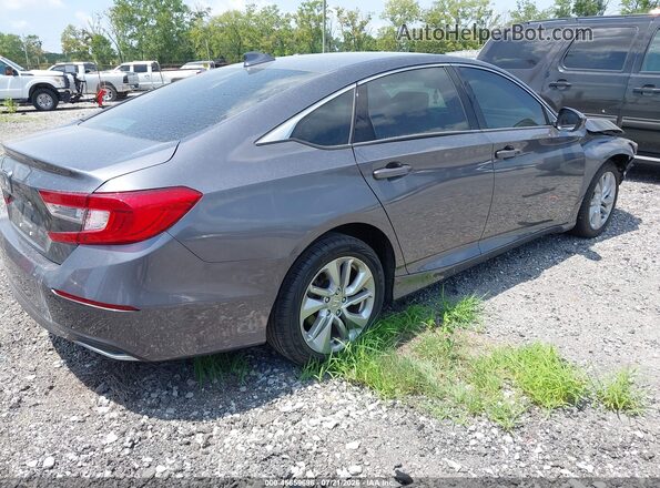 1HGCV1F1XJA061115 2018 HONDA ACCORD Gray Tył prawy