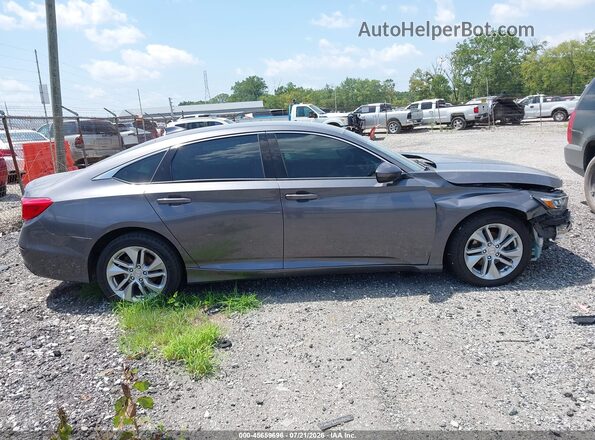 1HGCV1F1XJA061115 2018 HONDA ACCORD Gray Widok wnętrza z tyłu