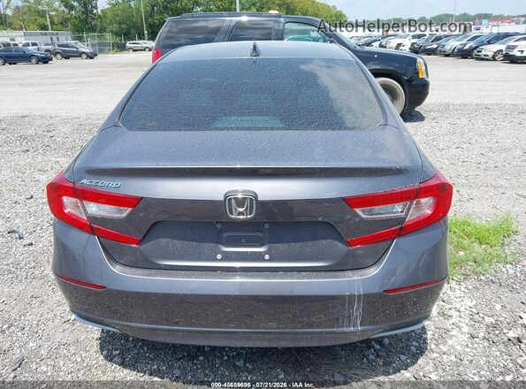 1HGCV1F1XJA061115 2018 HONDA ACCORD Gray 