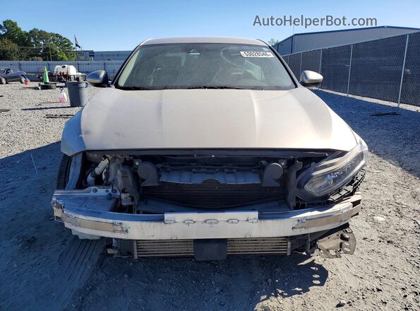 1HGCV1F1XJA067111 2018 HONDA ACCORD Gold Widok z przodu