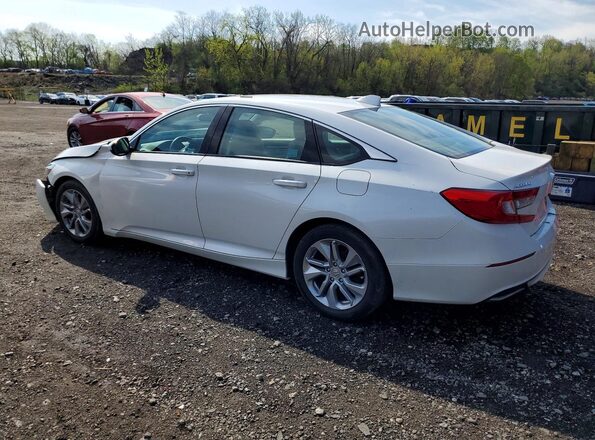 1HGCV1F1XJA103654 2018 HONDA ACCORD White Trasero izquierdo