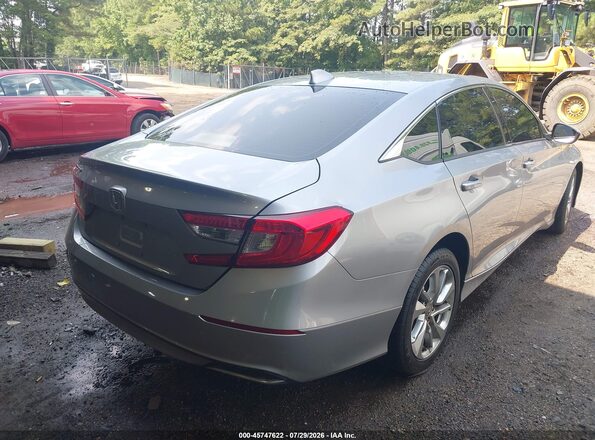 1HGCV1F1XKA006875 2019 HONDA ACCORD Silver Rear right
