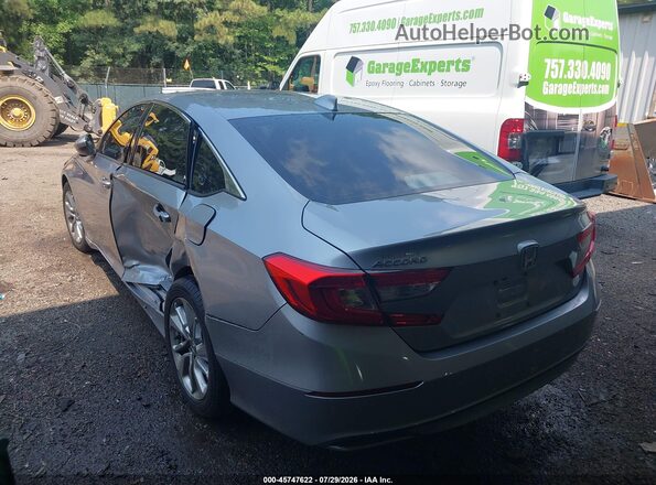 1HGCV1F1XKA006875 2019 HONDA ACCORD Silver Rear left