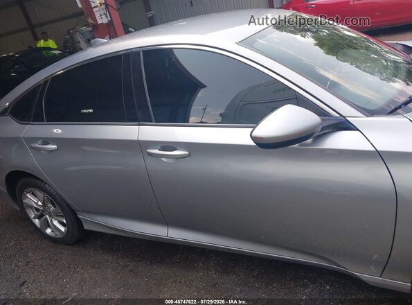 1HGCV1F1XKA006875 2019 HONDA ACCORD Silver Rear interior view