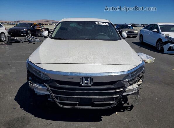 1HGCV1F1XKA017620 2019 HONDA ACCORD White Vista frontal