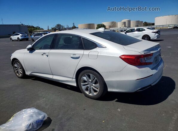 1HGCV1F1XKA017620 2019 HONDA ACCORD White Trasero izquierdo