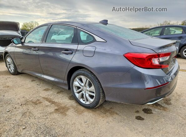 1HGCV1F1XKA025832 2019 HONDA ACCORD Gray Tył lewy