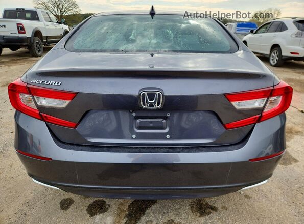 1HGCV1F1XKA025832 2019 HONDA ACCORD Gray Widok z tyłu