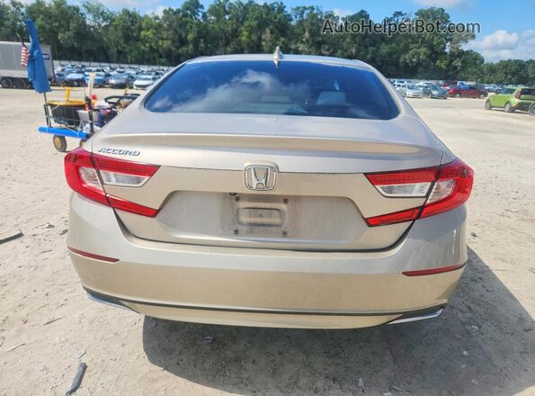 1HGCV1F1XKA029153 2019 HONDA ACCORD Серый Вид сзади