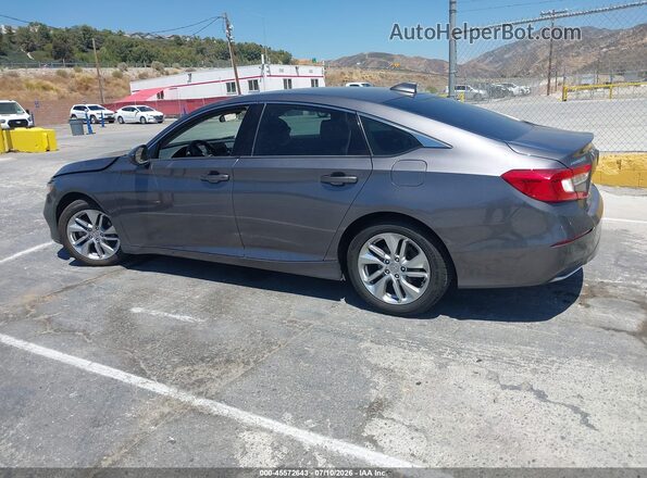 1HGCV1F1XKA047894 2019 HONDA ACCORD Gray Սալոնի հետևի տեսք
