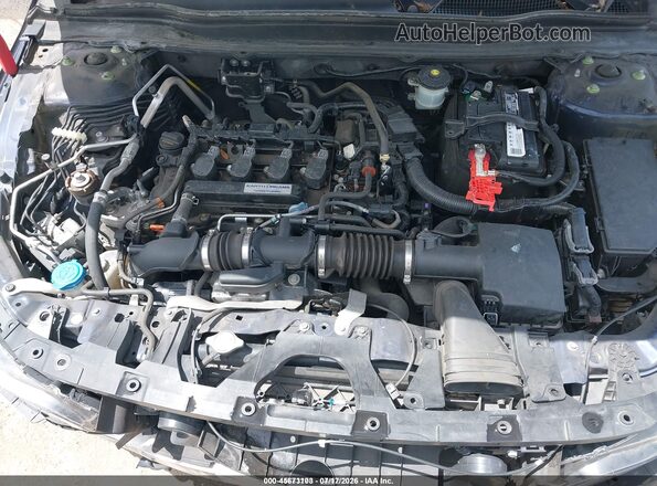 1HGCV1F1XKA141550 2019 HONDA ACCORD Blue უკანა ხედი
