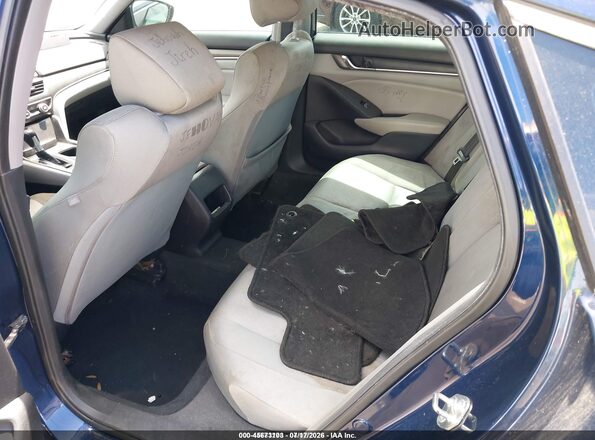 1HGCV1F1XKA141550 2019 HONDA ACCORD Blue VIN კოდის სტიკერის ხედი