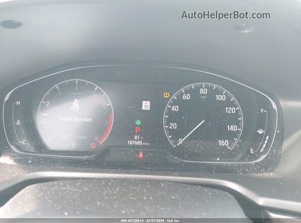 1HGCV1F1XLA035889 2020 HONDA ACCORD White Vista de los asientos traseros