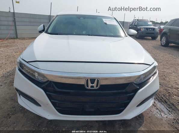 1HGCV1F1XLA035889 2020 HONDA ACCORD White Vista del cuadro de instrumentos
