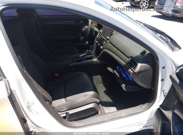 1HGCV1F1XLA058797 2020 HONDA ACCORD White Widok wnętrza z przodu