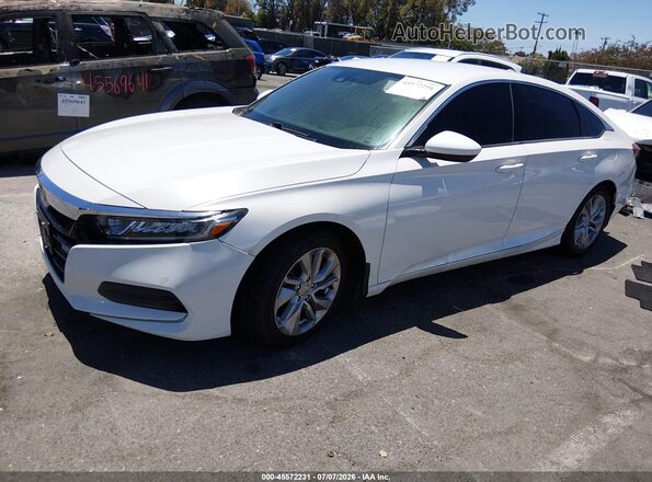 1HGCV1F1XLA058797 2020 HONDA ACCORD White Przód lewy