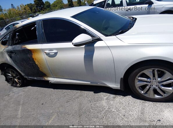 1HGCV1F1XLA058797 2020 HONDA ACCORD White Widok wnętrza z tyłu