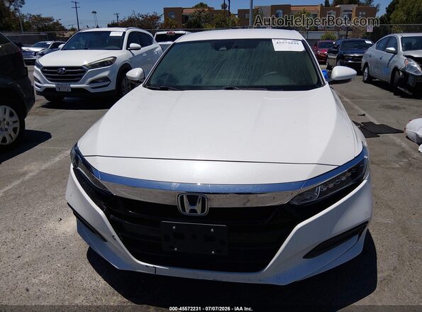 1HGCV1F1XLA058797 2020 HONDA ACCORD White Widok zestawu wskaźników
