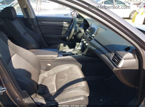 1HGCV1F1XLA059738 2020 HONDA ACCORD Серый Вид салона спереди