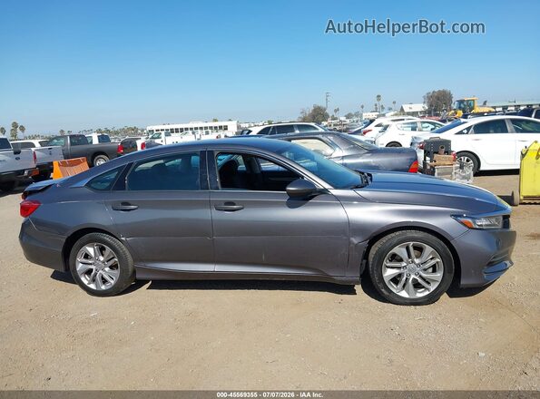 1HGCV1F1XLA059738 2020 HONDA ACCORD Серый Вид задней части салона
