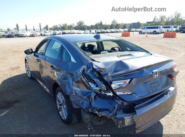 1HGCV1F1XLA059738 2020 HONDA ACCORD Серый Вид спереди
